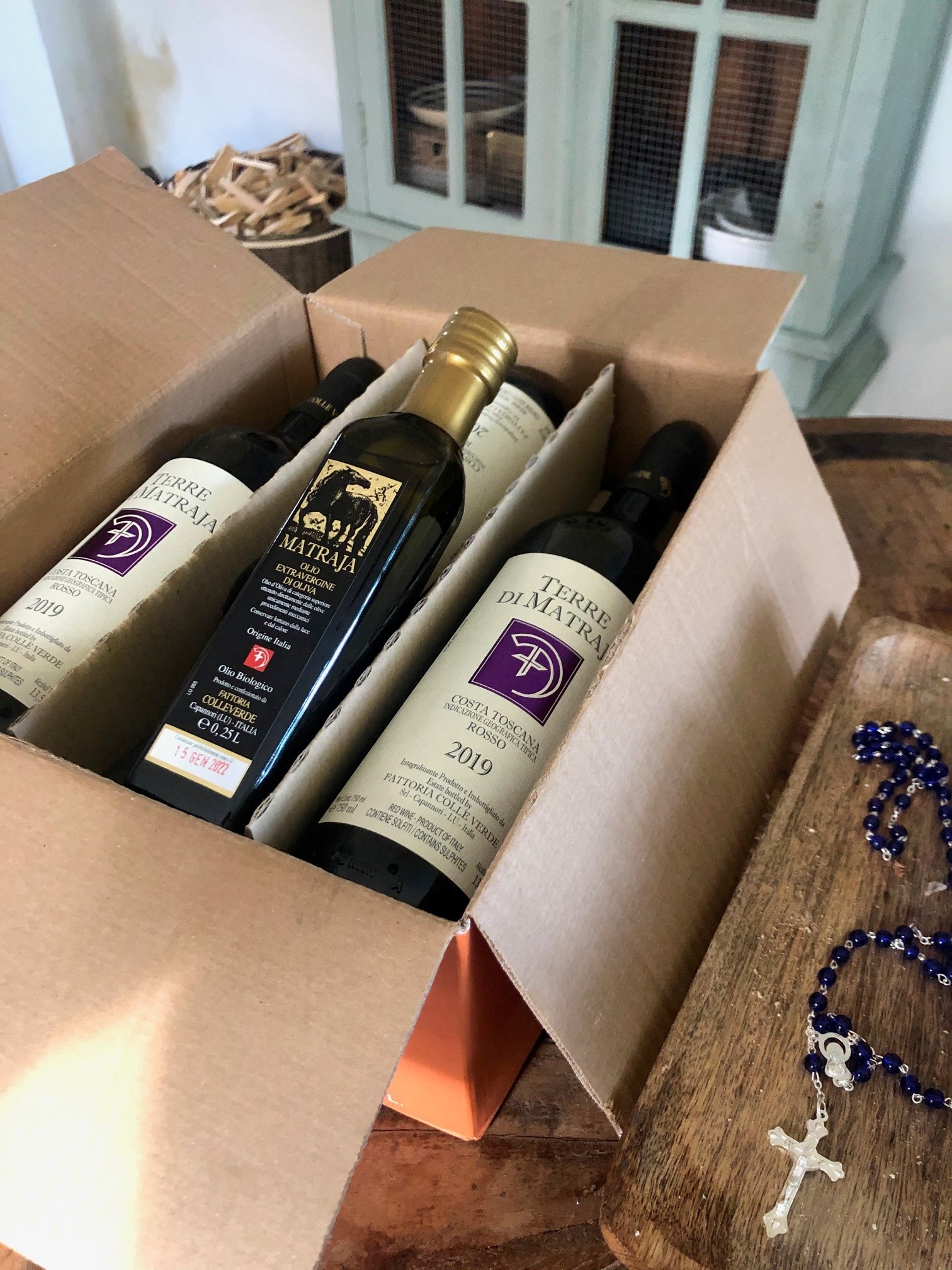 wine in a box