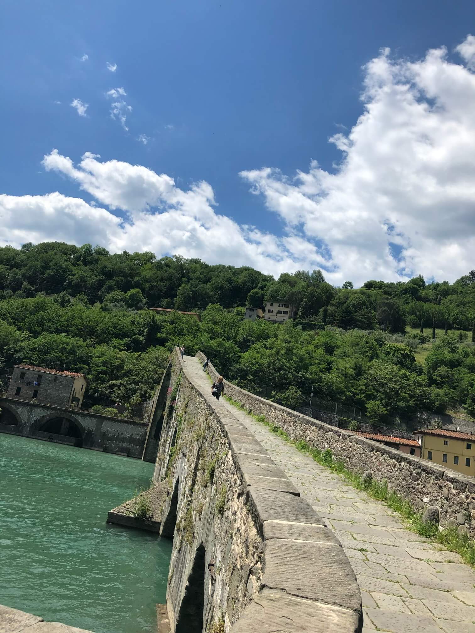 devils bridge in bagni di lucca