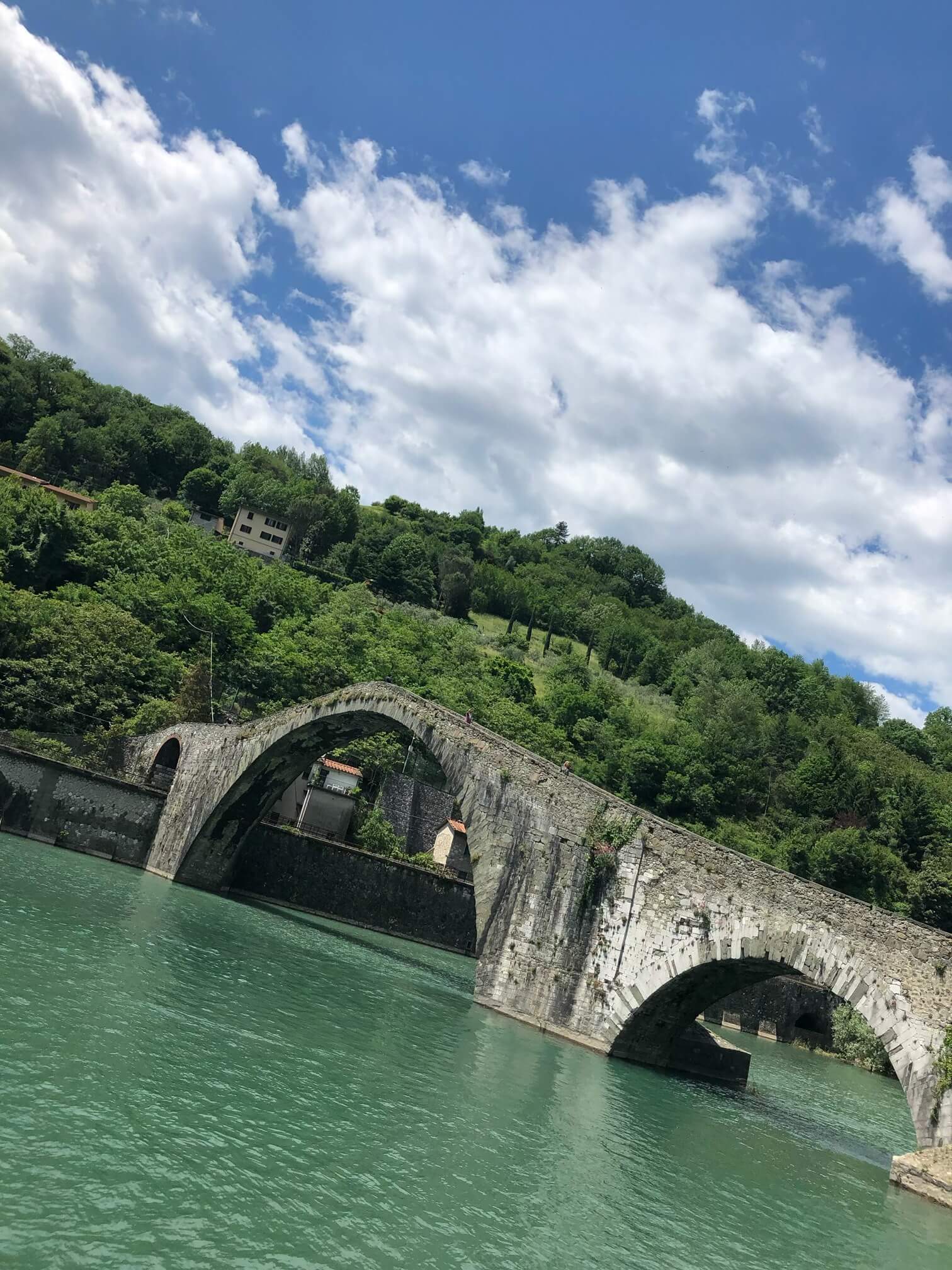 view from the devils bridge