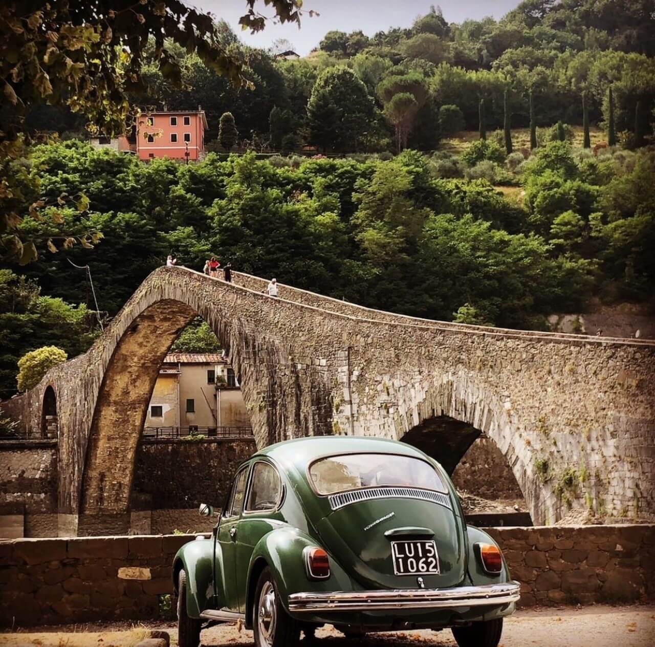 devils bridge in bagni di lucca