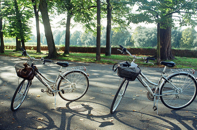 cycling around lucca