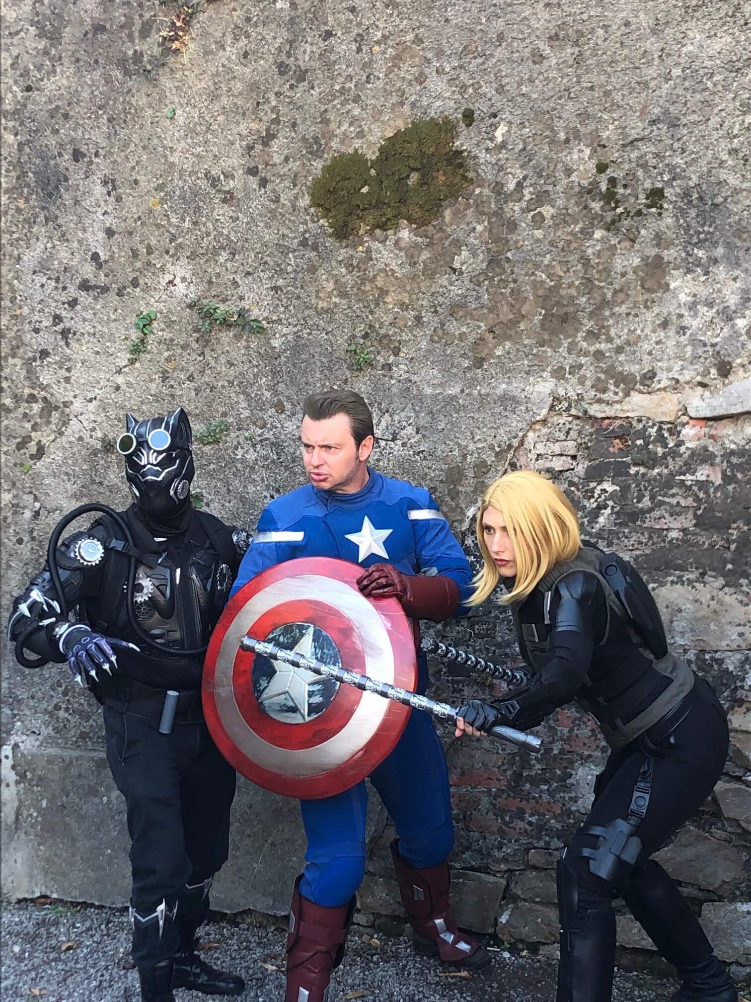 marvel cosplay at lucca comics and games